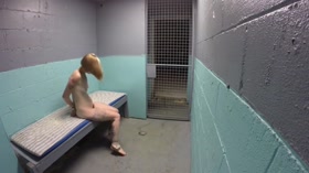 Arrested and put to cell naked