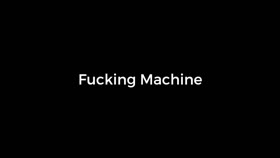 Fucking Machine in Latex and Restraints