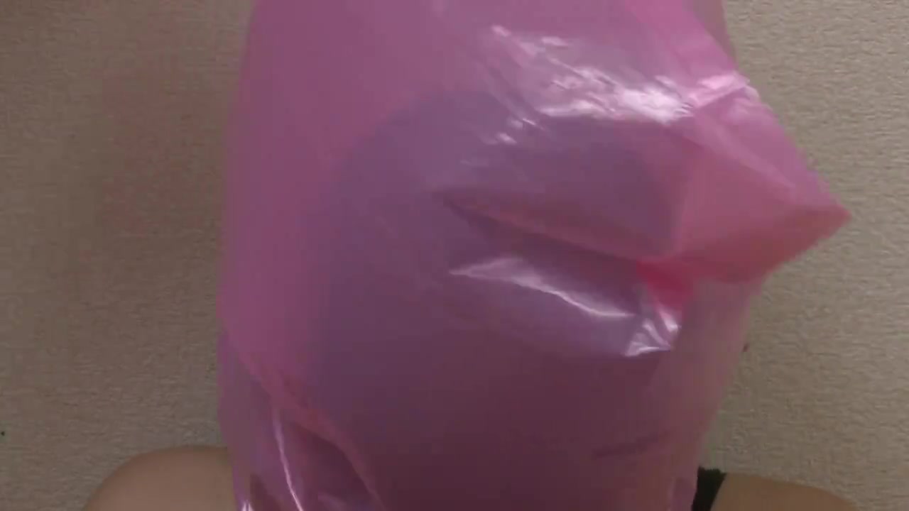 Breath play with Rubber Girl