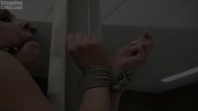 Rani Tied and Struggling
