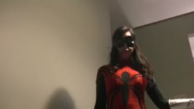 Caught Spiderwoman
