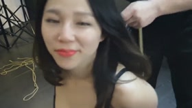Asian Gagged and Bound
