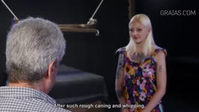 Brutal caning and Whipping