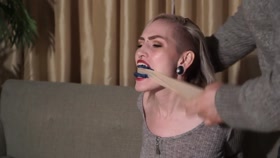 Arrested Tattooed Blonde
