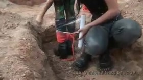 Buried Rubber Slave