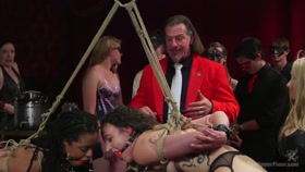 Aiden Starr and Friends Dominating House girls