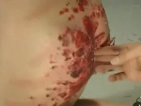 Japanese Slave Girl Whipped in Dungeon