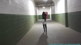 Sahrye Tied Up in Boots