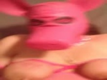 BBW slut in pig mask humiliated - Bdsm Tube