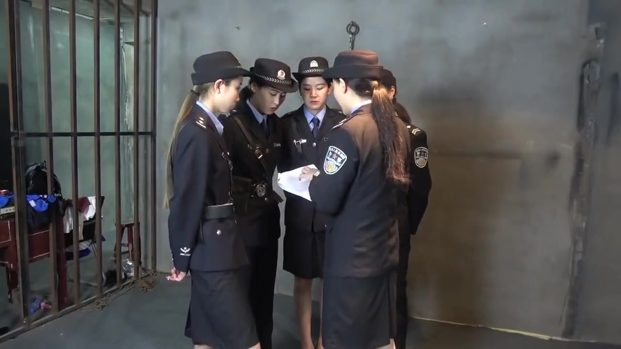 Arrested Chinese Girl