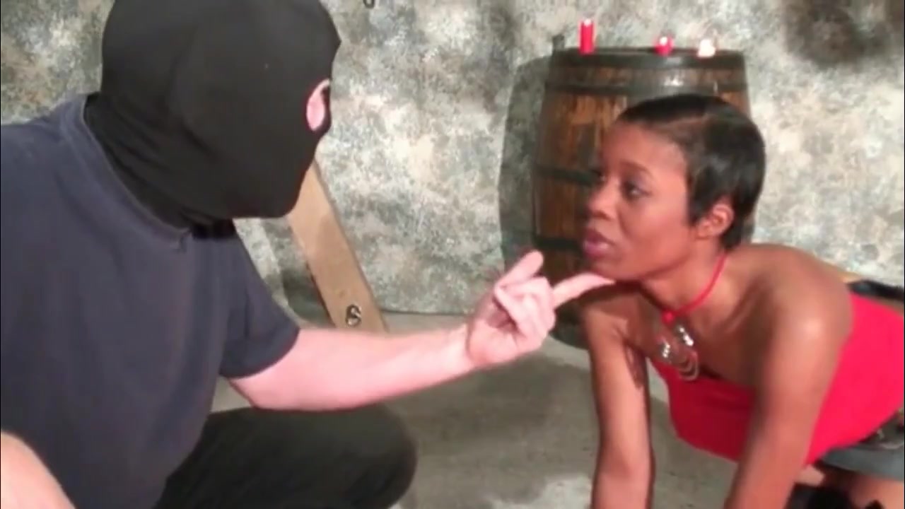 
Black Slave girl in Dungeon