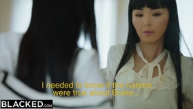 BLACKED Japanese Journalist vs Huge BBC
