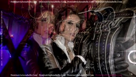 Elegant Mistress and Handjob