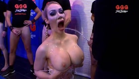 Cum and Piss German Slut