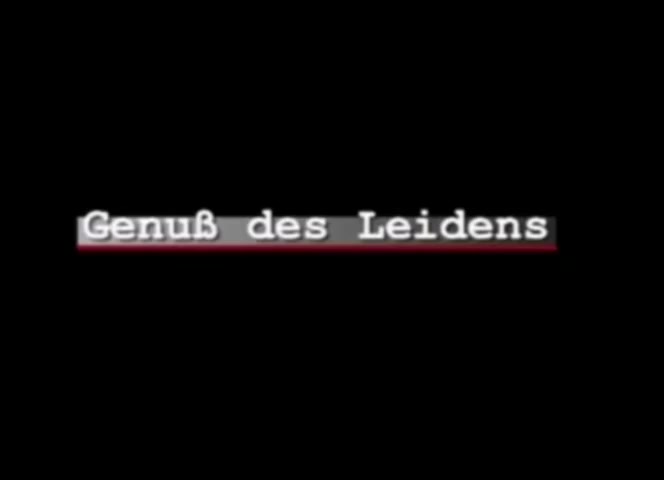 German Blonde Tortured
