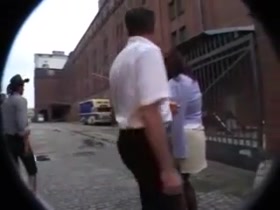 Handcuffed German Slut Gangbanged