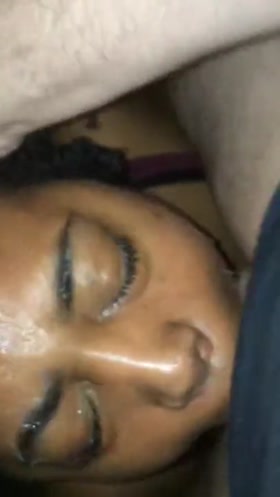 Facefucked and Slapped Ebony