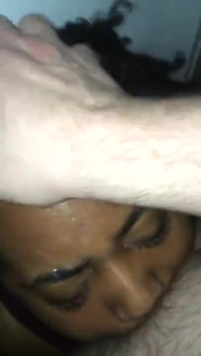 Facefucked and Slapped Ebony