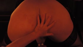 Mistress Zita Ass Play in Chastity