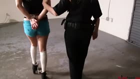Restrained Prison Teen