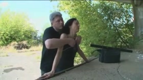 German BDSM in Abandoned Building