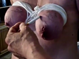 Extreme Cigarette Tit Torture