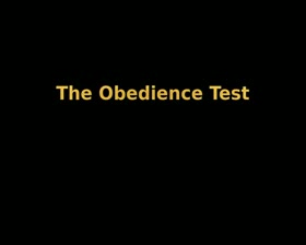 Obedience Test