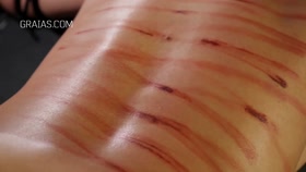 Brutal Whipping for Slave Girl