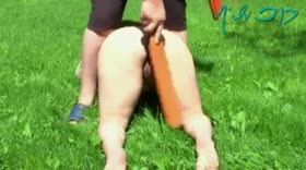 Outdoor Ass Paddling