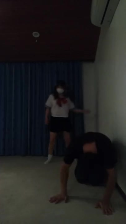 Ballbusting Asian