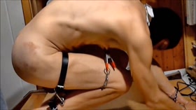 Dirty Cuffed Gay Boy