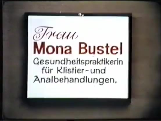 German - Vintage Enema BDSM