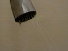 Hot chick bound in the shower