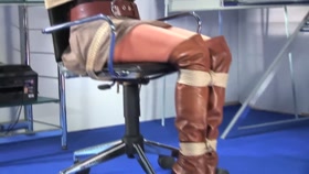 Secretary Bound in the Office