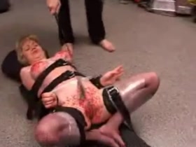 Blonde Maso Needle Torture