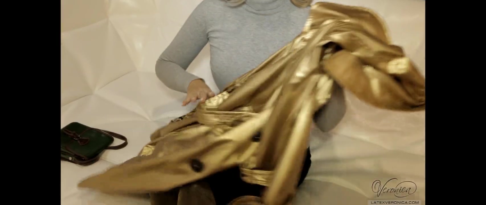 Latex Veronica - Self Bondage