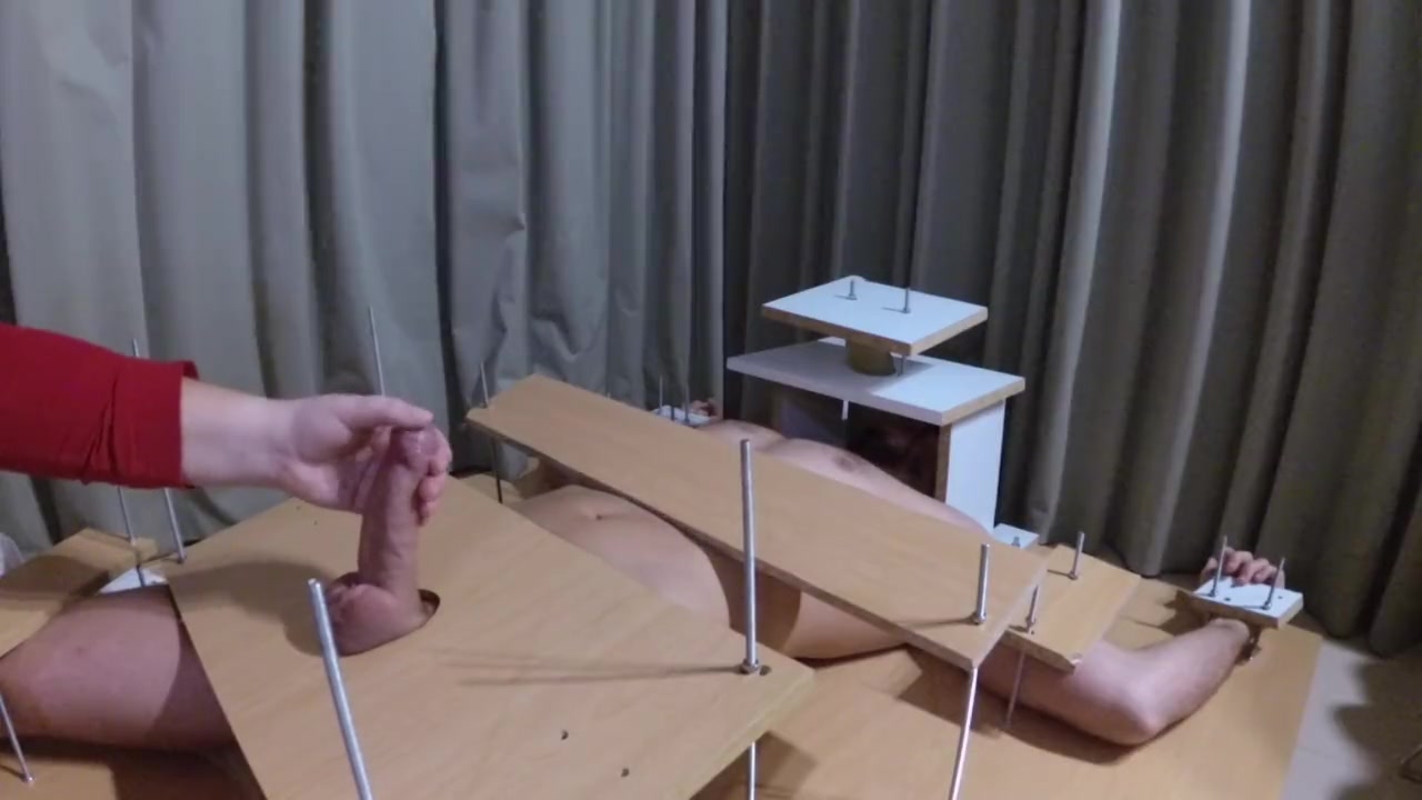 CBT with Post Orgasm Torture - Homemade
