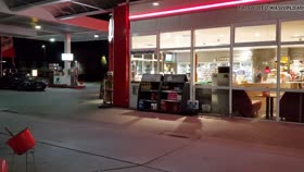Naked Submissive Going Shopping