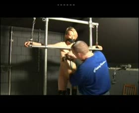 Skinny Blonde Tortured