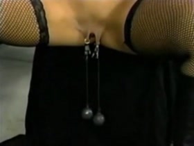 Labia Stretching - Cunt Torture 2