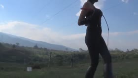 Outdoors Femdom Whipping