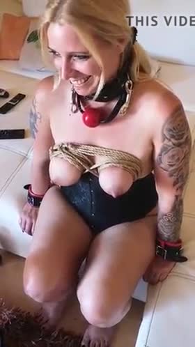 Blow Job Training Herself