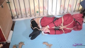 Asian Cosplay and bondage