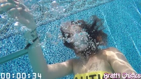 Handcuffed Underwater Bondage