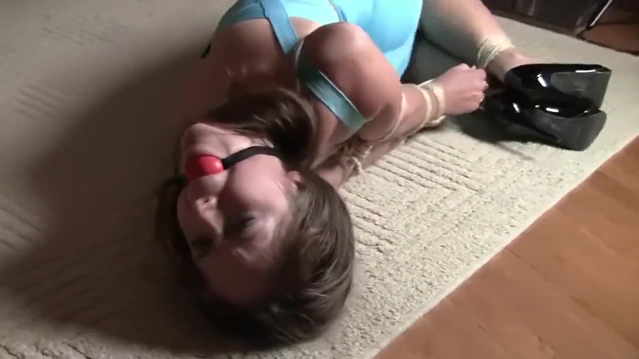 Hogtied in Sky Blue