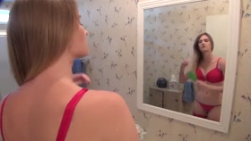 Ashley Likes It In Red