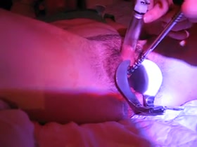 Spread cunt Sounding