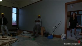 Cici Rhodes in Construction Site