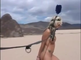 Pony Ride in Desert