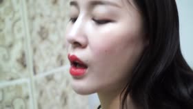 Asian Bondage with Gag and Blindfold